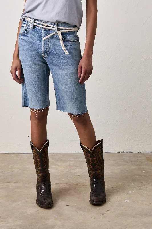 NORA DENIM CUT OFFS / OCEANSIDE