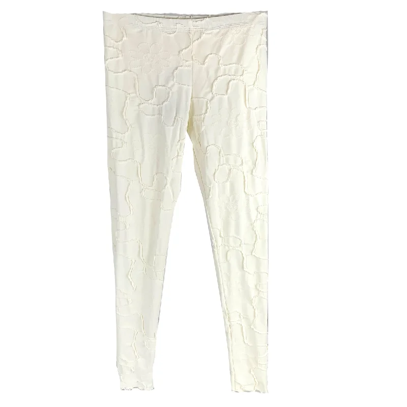 Off White Conduit Jacquard Knit Leggings