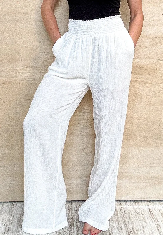 Paradise Inn Gauze Pants