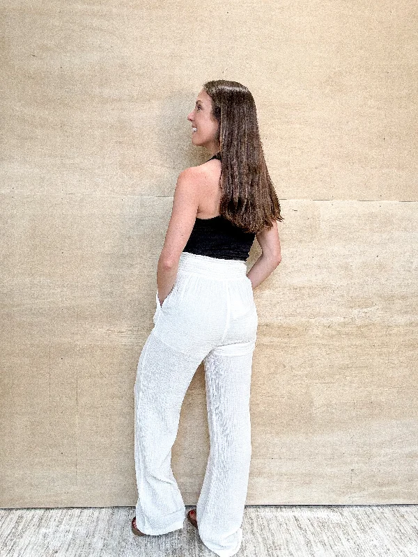 Paradise Inn Gauze Pants