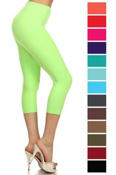 Capri Butter Leggings (Multiple Colors)