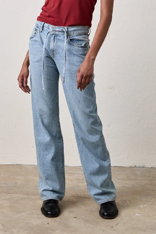 REMI DRAWSTRING JEAN / NIMES WASH