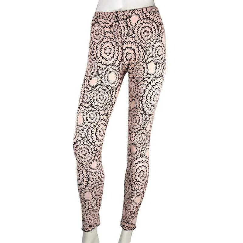 Rose Quartz Doily Leggings