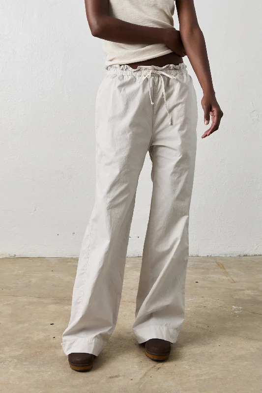 SAM TROUSER / SOFT WHITE