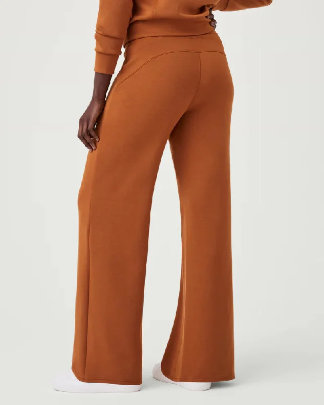 Spanx Air Essentials Wide Leg Pant Butterscotch