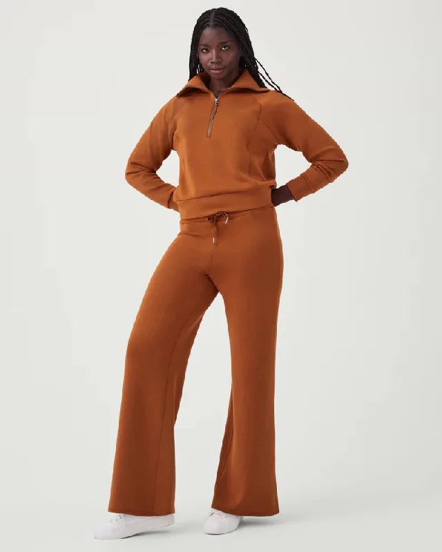 Spanx Air Essentials Wide Leg Pant Butterscotch