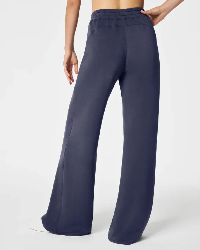 Spanx Air Essentials Wide Leg Pant Dark Storm