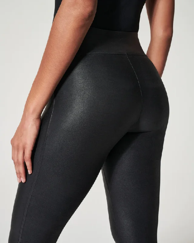 Spanx Faux Leather Leggings Black