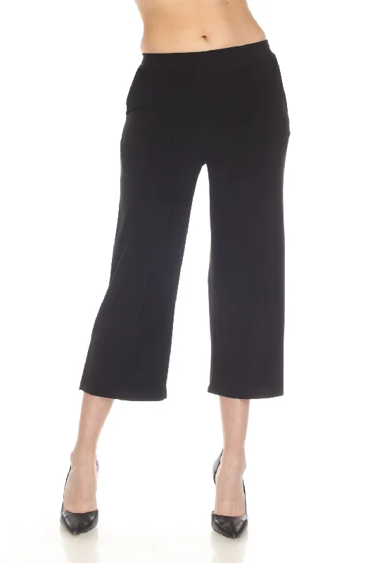 Wide Leg Ankle Pants-5039HT-ARS1-K