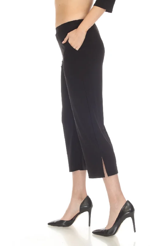 Wide Leg Ankle Pants-5039HT-ARS1-K